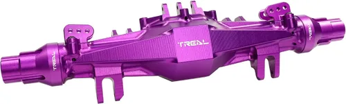 Vista 6 de Treal Aluminio 7075 CNC Billet Eje Trasero Carcasa para Losi LMT (Azul)