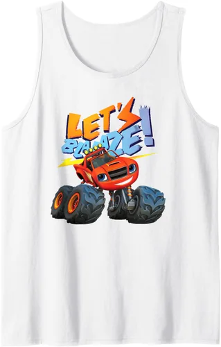 Vista 3 de Camiseta sin mangas Blaze Let's Blaze!, Negro, S