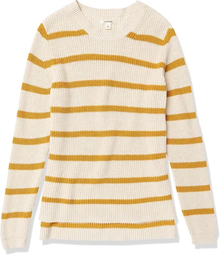 Vista 6 de Goodthreads Suéter de algodón con cuello redondo para mujer
