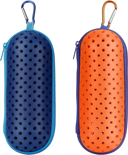 Vista 15 de Estuche para Gafas de Natación para Gafas de Natación, Fundas Protectoras para Gafas con Clip, Gafas de Sol, Gafas, Deportes