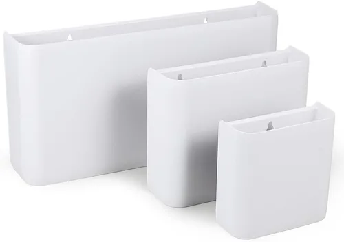 Vista 12 de Picowe Almacenamiento magnético para lavandería, contenedor grande para pelusas para lavandería, contenedor de basura que ahorra espacio para colgar