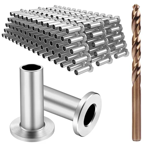 Vista 10 de BLIKA Paquete de 20 fundas protectoras de acero inoxidable para barandillas de cable de cubierta de 1/8 pulgadas, 5/32 pulgadas o 3/16 pulgadas
