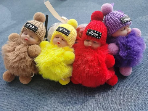 Vista 4 de DORISJACKY Llaveros de muñeca lindos accesorios para monedero cartera y llavero de coche