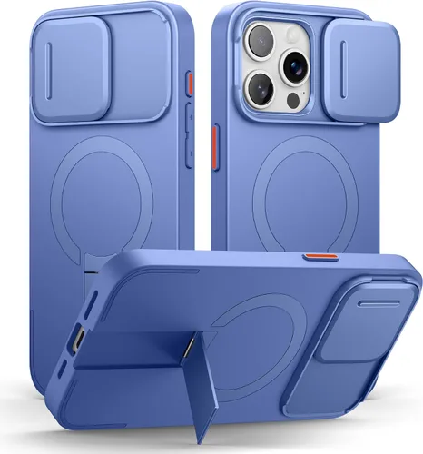 Vista 57 de SURITCH Funda para iPhone Air con cubierta de control de cámara, funda deslizante para cámara y soporte ajustable, compatible con MagSafe, a prueba