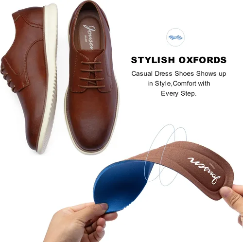 Vista 4 de Jousen Zapatos de vestir Brogue para hombre