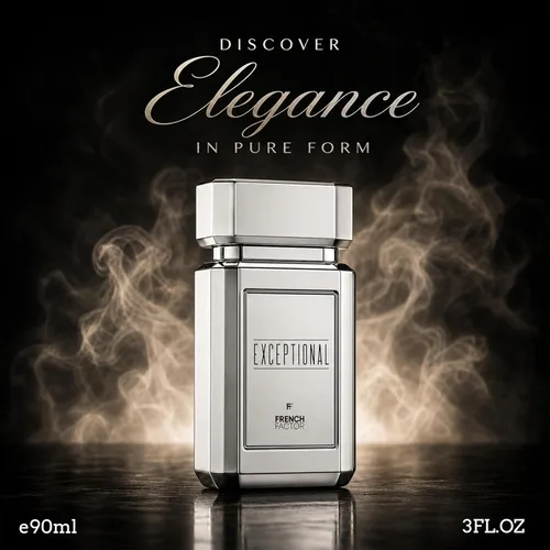 Vista 7 de French Factor Exceptional Eau de Parfum para hombre 3.0 fl oz de fragancia de Chipre floral amaderado de larga duración con pachulí, madera