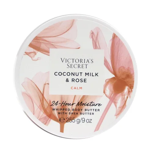 Vista 2 de Victoria's Secret Mantequilla corporal batida 9 onzas (leche de coco y rosa)