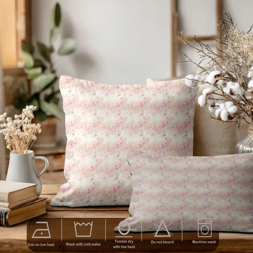 Vista 153 de Batmerry Autumn Pumpkin Templeton Throw Pillow Covers, Green Leaves Paths Forests Decorative Pillow Covers Digital Printing Blended for Couch Sofa