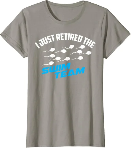 Vista 10 de Lindo Vasectomía I Just Retired The Swim Team Shirt Divertido regalo