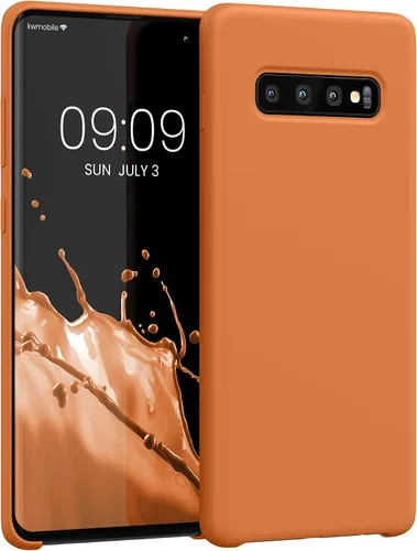 Vista 122 de kwmobile Funda compatible con Samsung Galaxy S9 - Funda de silicona TPU con acabado suave - Blue Reef