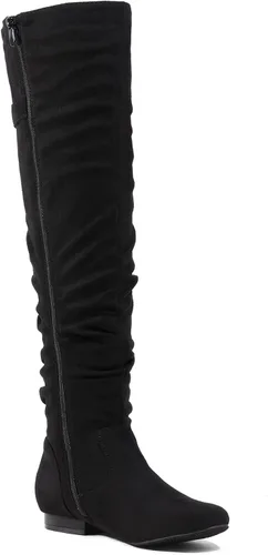 Vista 3 de DREAM PAIRS - Botas de ante para invierno, de altura al muslo, para mujer
