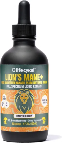Vista 2 de Paquete de 4 onzas líquidas (Cordyceps+Reishi+ Lion's Mane)