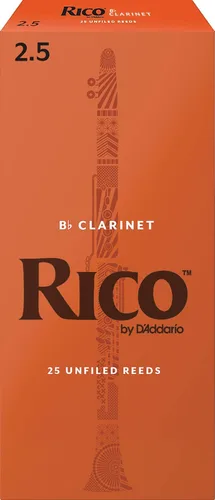 Vista 16 de D’Addario Woodwinds - Lengüetas para clarinete Rico Bb - RCA0315 - Fuerza 1.5, paquete de 3