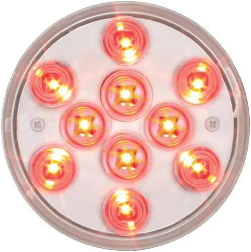 Vista 15 de Grand General 76850 - Luz LED (4 pulgadas Mega 10 Plus Am/Am con montaje en brida SS y coleta), 1 paquete
