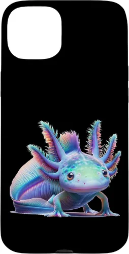 Vista 9 de Carcasa de arte de mundo submarino encantado para iPhone 11 Pro Max con diseño de ajolote mágico