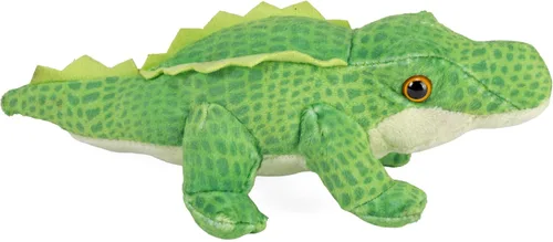 Vista 5 de Wild Republic Pocketkins - Aligátor ecológico, animal de peluche, 5 pulgadas, hecho de materiales reciclados, respetuoso con el medio ambiente
