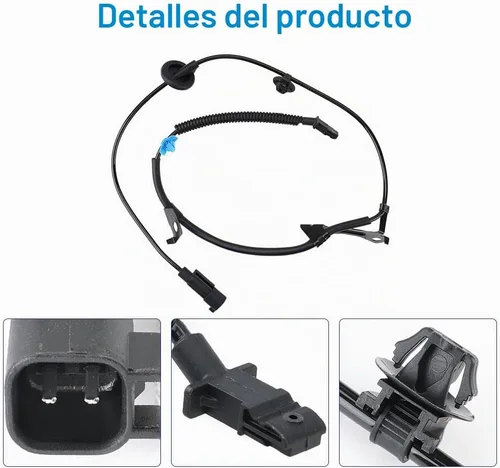 Vista 3 de 4 sensores de velocidad de rueda ABS compatibles con Mitsubishi