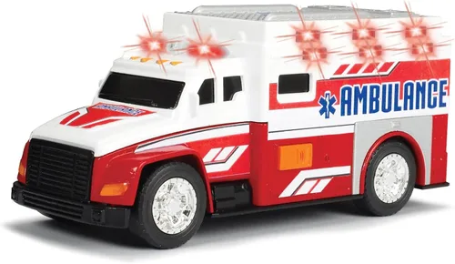 Vista 3 de Dickie Toys Hong Kong Ltd Toys - Ambulancia de acción, 6