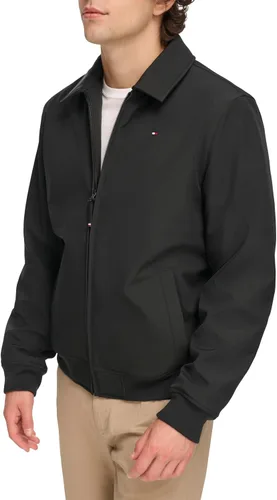 Vista 3 de Tommy Hilfiger - Chaqueta bomber ligera resistente al agua para hombre