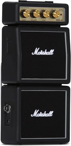 Vista 2 de Marshall MS4 Amplificador de Guitarra Mini Micro Full Stack con Batería