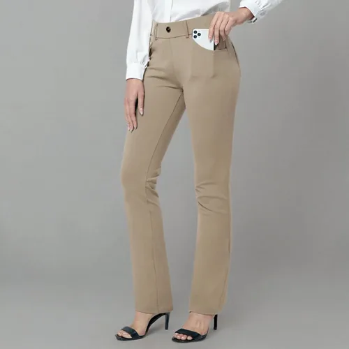 Vista 6 de M MOTEEPI Yoga Dress Pants for Women 31''29''33'' High Waisted Pull on Work Pants Business Slacks