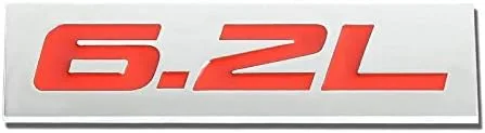 Vista 62 de 1.5L Negro/Cromo Aleación de Aluminio Auto Maletero Puerta Guardabarros Parachoques Insignia Calcomanía Emblema Cinta Adhesiva Pegatina