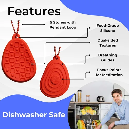 Vista 3 de 9 masticables para niños, juguetes sensoriales masticables para niños autistas, juguetes masticables para niños sensoriales con productos
