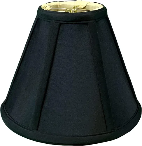 Vista 38 de Royal Designs, Inc. BS-707FC-6AGL Deep Empire Basic - Pantalla para lámpara con clip de llama, 3.5 x 6 x 5.75 pulgadas, color dorado antiguo
