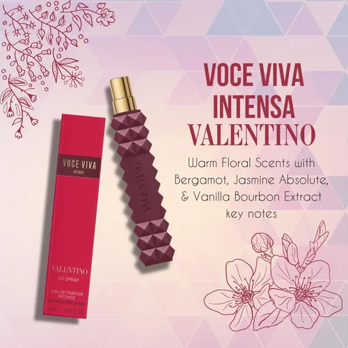 Vista 6 de Valentino Voce Viva Intensa Spray de viaje 0.33 oz / 10 mL