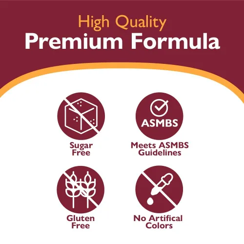 Vista 5 de Celebrate Vitamins Multi-Complete, 60mg Hierro – Multivitamínico bariátrico diario para pacientes con gastrectomía de manga y cirugía de bypass