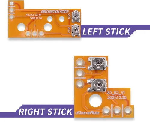 Vista 5 de eXtremeRate Drifix Thumbsticks Drift Fix Kit de reparación para control Xbox Series X & S (modelo 1914), tablero de circuito regulador analógico