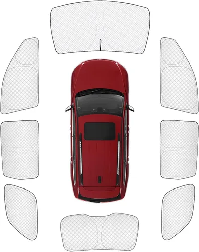 Vista 75 de KMF 6 piezas de parasoles gruesos para Mazda 3 Hatchback (No Sedán) 2014-2018 Accesorios, parasoles completos para parabrisas y ventanas de coche