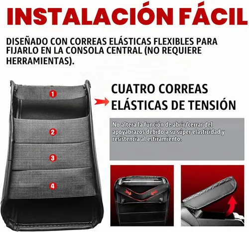 Vista 6 de Mabett - Cubierta de consola central para Ford Bronco 2021-2026, accesorios de 2/4 puertas