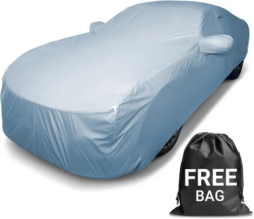 Vista 14 de iCarCover Funda de automóvil personalizada premium para Jaguar 420 1966-1969, resistente, impermeable, para todo tipo de clima, lluvia, nieve