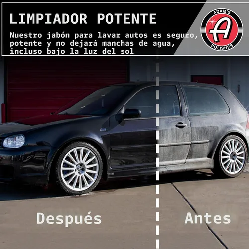 Vista 3 de Adam's nuevo champú para autos, 16 onzas