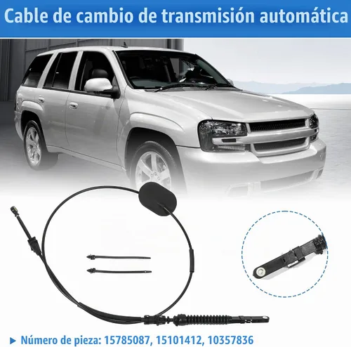 Vista 2 de X AUTOHAUX Cable de cambio de engranajes de transmisión para Chevrolet