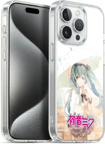 Vista 205 de Head Case Designs Licencia Oficial Hatsune Miku Gráficos Lindos Carcasa de Gel [Protección de Grado Militar] Compatible con Apple iPhone 7