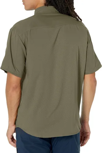 Vista 2 de HUK Tide Point - Camisa de manga corta con botones para hombre