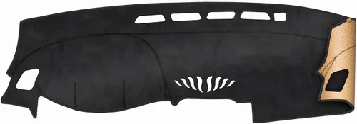 Vista 9 de TUCAREST Funda para salpicadero Compatible con Ch-Evy Silverado 1500/2500 HD/ 3500 HD 2019 2020 2021 2022 2023, GM-C Sierra 1500/2500 HD/ 3500 HD