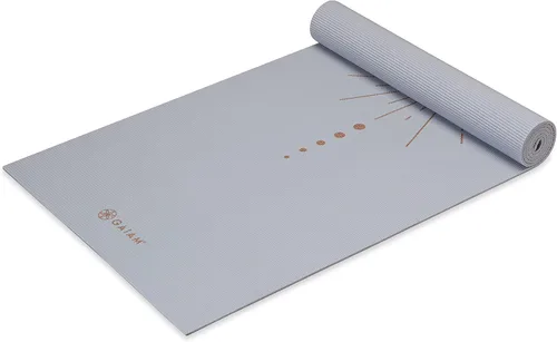 Vista 27 de Gaiam - Alfombrilla de yoga, 6 mm, extra gruesa, antideslizante, de primera calidad, para todo tipo de yoga, pilates y ejercicios en el suelo