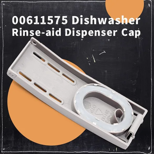 Vista 5 de 00611575 Reemplazo de tapa dispensadora de enjuague para lavavajillas Bosch piezas