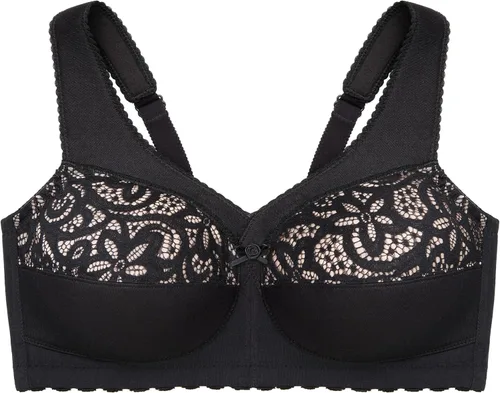 Vista 4 de Glamorise Sujetador MagicLift de algodón con soporte sin varillas #1001 para mujer