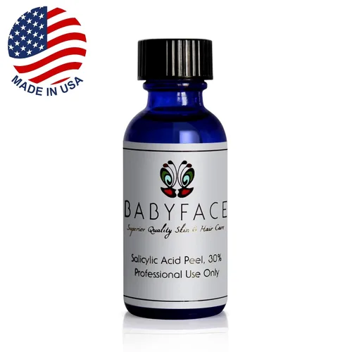 Vista 3 de Babyface 30% ácido salicílico químico Peel – Beta hidroxiácido extra fuerte para acné, eliminación de puntos negros y exfoliación, sin alcohol, 1.2