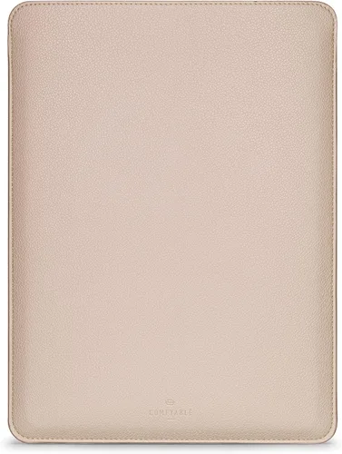 Vista 19 de Comfyable Funda para laptop de 13 pulgadas, compatible con MacBook Air M4 2025-2018 y MacBook Pro M2 2022 M1 2020-2016, funda de piel sintética Negro