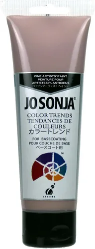 Vista 27 de Jo Sonja Color Trends - Tubo acrílico de flujo mate de 4 onzas - Latón antiguo