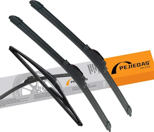 Vista 22 de 3 limpiaparabrisas OEM, limpiaparabrisas de repuesto para Jeep Wrangler 2007-2017