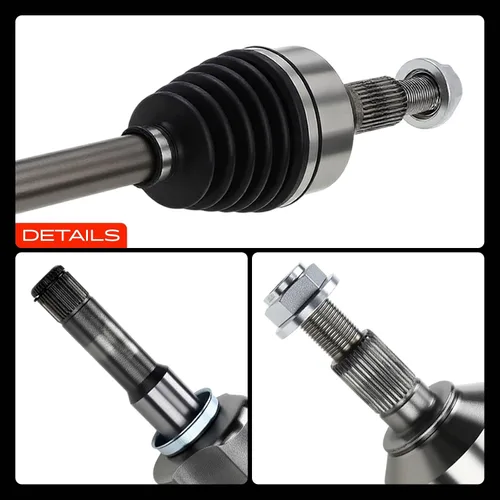 Vista 9 de A-Premium - Conjunto de eje CV delantero izquierdo del lado del conductor para Chevrolet Compatible con Captiva Sport 2012, 2013, 2014, 2015
