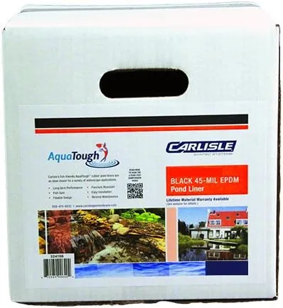 Vista 3 de Carlisle AquaTough 10' X 15' EPDM Liner en caja