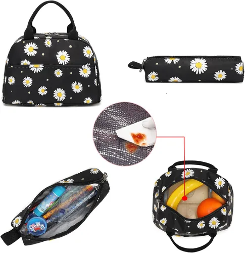 Vista 5 de Sunborls Mochila para niñas, adolescentes y niñas, ligera, de alta capacidad, regalos escolares