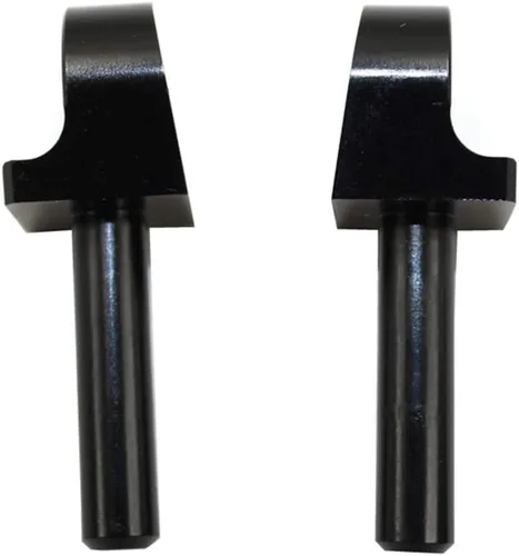 Vista 7 de Easygo Par de tornillos fijos para parabrisas de motocicleta BMW R1200GS ADV 2004-2012 (negro)